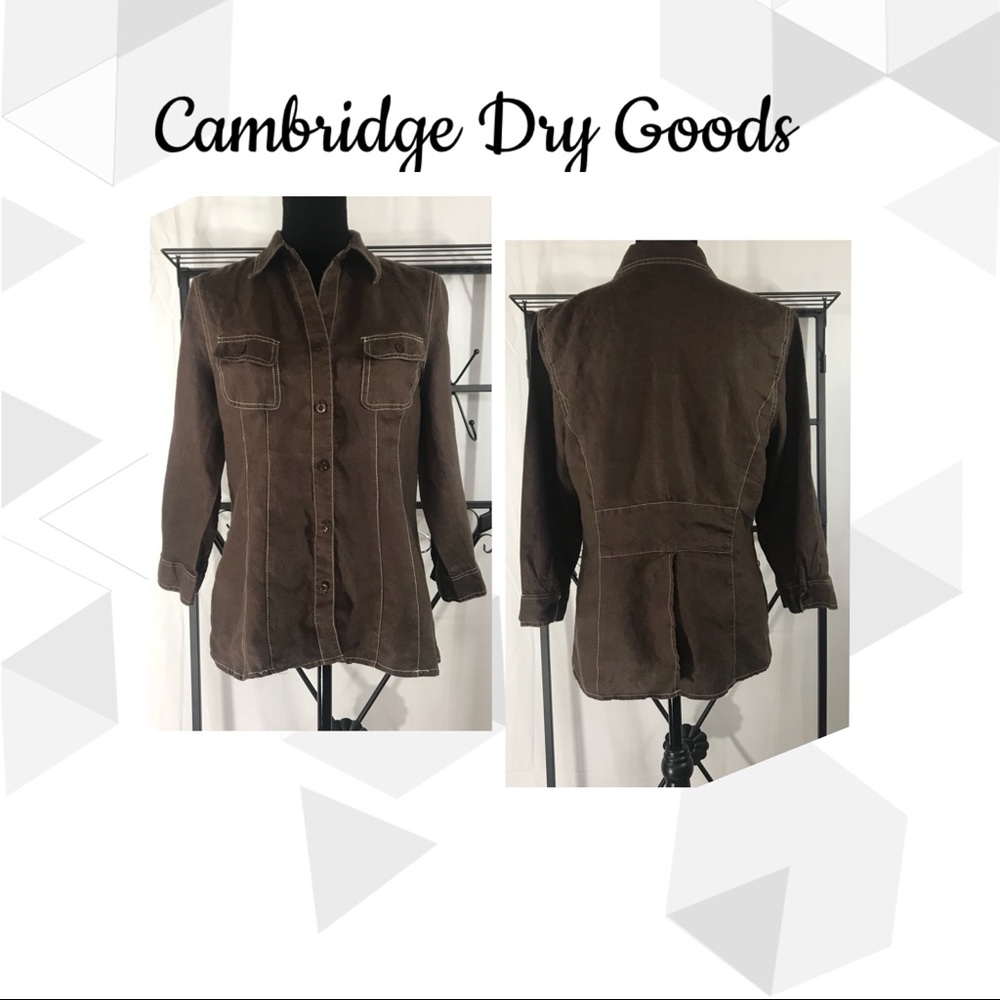 Cambridge Dry Goods Women’s Linen Blouse